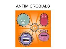 抗生素英文课件精品 ANTIMICROBIALS(35p)