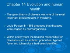 抗生素英文课件精品—— Evolution and human health