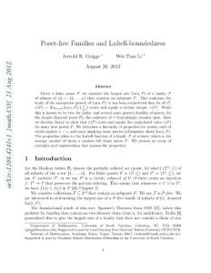 Poset-free Families and Lubell-boundedness