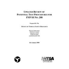 FMVSS NO. 208 - NHTSA