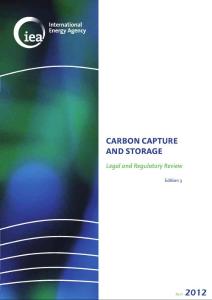 碳捕获与封存(CCS)的国际能源署报告