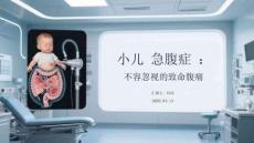 小儿急腹症：不容忽视的致命腹痛