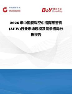 2026年中国舰载空中指挥预警机(AEW)行业市场规模及竞争格局分析报告
