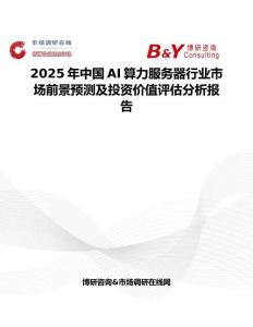 2025年中国AI算力服务器行业市场前景预测及投资价值评估分析报告