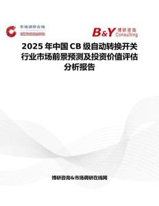 2025年中国CB级自动转换开关行业市场前景预测及投资价值评估分析报告