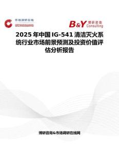 2025年中国IG-541清洁灭火系统行业市场前景预测及投资价值评估分析报告