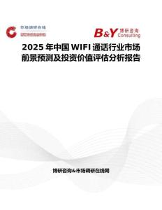 2025年中国WIFI通话行业市场前景预测及投资价值评估分析报告