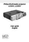Philips飞利浦Multimedia projector LC5241&LC5231说明书