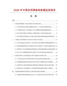 2026年中国自润滑链条数据监测报告.docx
