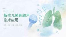 新生儿肺脏超声临床应用