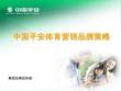 中国平安金融保险集团体育营销品牌策略方案
