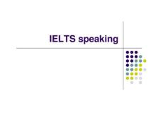 IELTS SPEAKING(新航道名师 口语攻略)