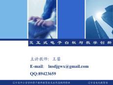 交互式电子白板的介绍.ppt