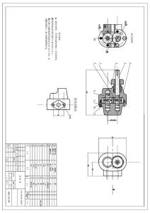 CAD格式齿轮泵装配图（下载后可获得CAD图纸）