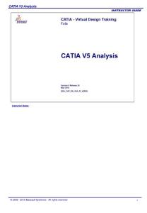 CATIA_V5R20_有限元FEA分析