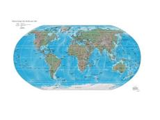 世界地形地图