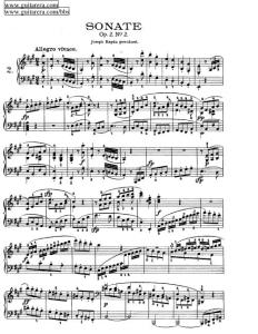 《A大调第二钢琴奏鸣曲》 Beethoven_-_Piano_Sonata_in_A-dur_Op.2-2