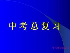 人教版九年级化学中考总复习PPT课件