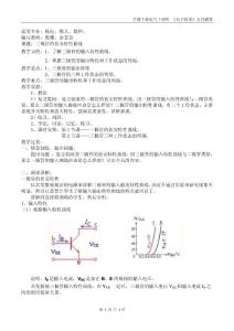 8、三极管的伏安特性曲线