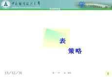 报表审计策略