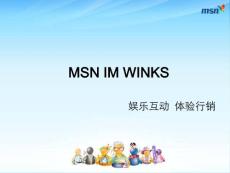 MSN IM WINKS品牌行销平台简介直客版