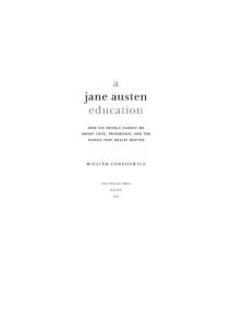 A Jane Austen Education - William Deresiewicz