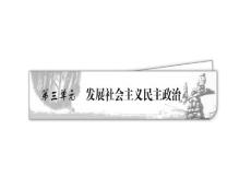 2011高考总复习政治人教精品课件必修2-3第三单元  发展社会主义民主政治