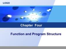C语言程序设计课件PPT（英文）C program language 之5 Function and Program Structure