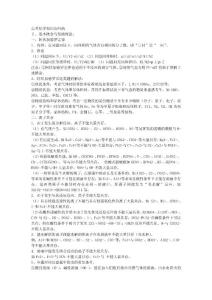 高考化学知识点归纳