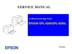 爱普生EPSON EPL-6200 EPL-6200L维修手册