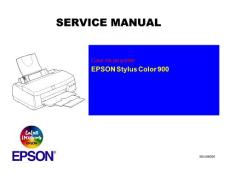 爱普生EPSON  Stylus COLOR 900维修手册