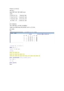 目前最详细的中文sas软件教程五卷_SAS练习