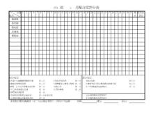 個人配合度評分表