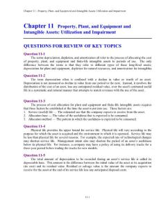 Intermediate Accounting Chapter11 课后习题答案