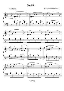 拜厄练习曲NO.89