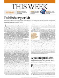 [PDF] Publish or perish A patent problem The kill switch