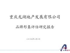 龙湖品牌评估研究报告（2005）