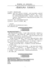 【C语言《数据结构》实验报告】稀疏矩阵运算的设计与实现