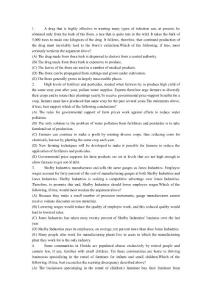 2007年GMAT考試最新邏輯推理試題訓練十五