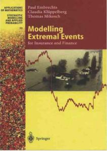Modelling Extremal Events: for Insurance and Finance上部分