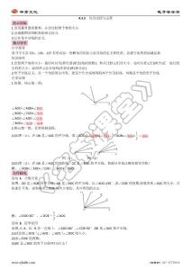 4.3.2  角的比较与运算