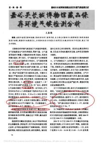 嘉峪關長城博物館藏品保存環境氣候檢測分析_王春梅