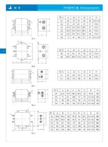 濾波器選型尺寸大全