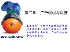 第三章   广告组织与运营