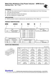 MPM+Series+of+Multilayer+Chip+Power+Inductor