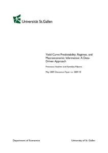 Yield Curve Predictability, Regimes, and Macroeconomic…