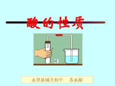 初中化學(xué)課件：酸的性質(zhì)
