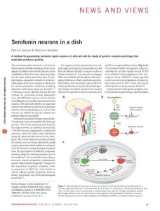 nbt.3455-Serotonin neurons in a dish