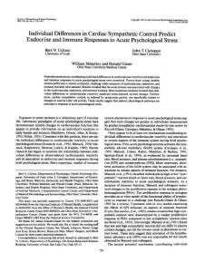 Individual Differences in Cardiac Sympathetic Control Predict…