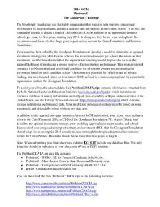 2016美國數學建模競賽MCM C 題 2016_MCM_Problem_C The Goodgrant Challenge